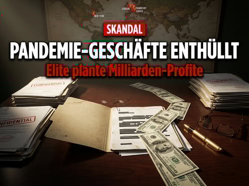 Epstein-Dokumente enthüllen: Wie die globale Elite Pandemien zur Gelddruckmaschine machte