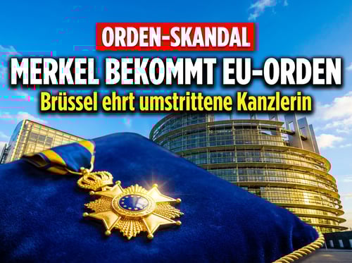 Europäischer Verdienstorden für Merkel: Brüsseler Selbstbeweihräucherung auf Kosten der Glaubwürdigkeit