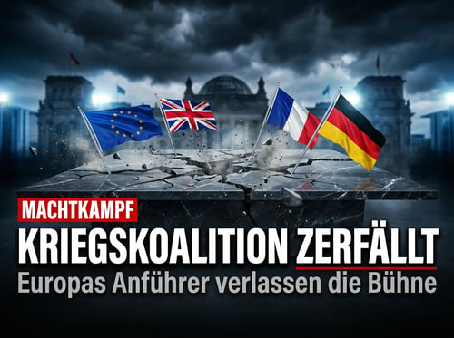 Europas Kriegskoalition zerfällt: Wenn die Architekten des Durchhaltens von der Bühne treten