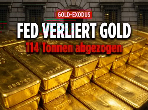 Exodus aus dem Fed-Tresor: Zentralbanken misstrauen dem amerikanischen Goldlager
