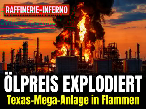 Explosion in texanischer Mega-Raffinerie lässt Ölpreis in die Höhe schießen