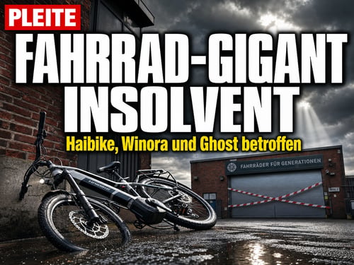 Fahrrad-Gigant zerbricht: Haibike, Winora und Ghost in der Insolvenz