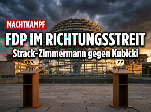 FDP im Richtungsstreit: Strack-Zimmermann gegen Kubicki – Machtkampf um die Seele der Liberalen