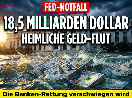 Fed flutet Bankensystem mit Milliarden: Die stille Rettungsaktion, über die niemand spricht