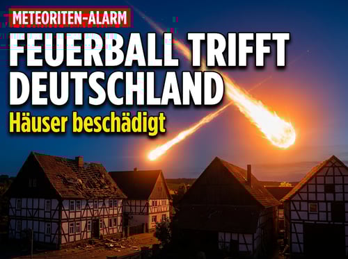 Feuerball über Deutschland: Meteorit beschädigt Häuser in Rheinland-Pfalz