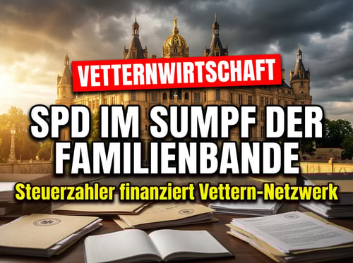 Filz und Familienbande: SPD in Mecklenburg-Vorpommern versinkt im Sumpf der Vetternwirtschaft