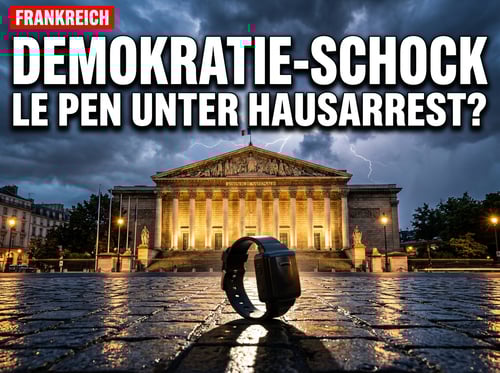 Frankreichs Demokratie am Abgrund: Le Pen verzichtet auf Kandidatur unter Hausarrest