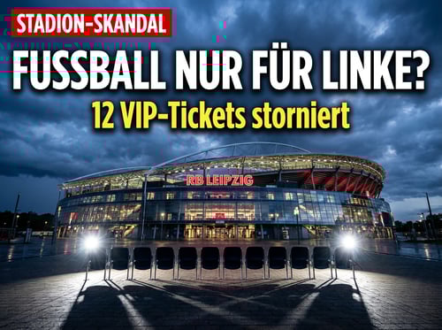 Fußball nur für Linke? RB Leipzig soll AfD-Chef Chrupalla die VIP-Tickets storniert haben