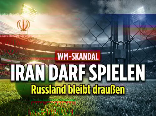 Fußball-WM 2026: Iran darf spielen – Russland bleibt ausgesperrt