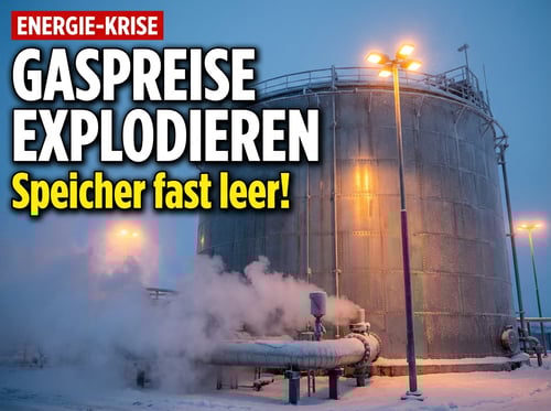 Gaspreise explodieren: Deutsche Speicher auf kritischem Tiefstand – Bundesnetzagentur beschwichtigt