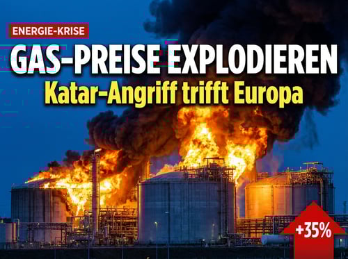 Gaspreise explodieren: Iranischer Vergeltungsschlag auf Katar trifft Europa ins Mark