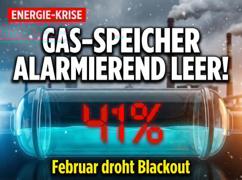 Gasspeicher nur noch zu 41 Prozent gefüllt: Deutschland schlittert sehenden Auges in die nächste Energiekrise