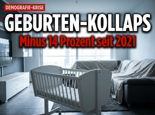 Geburtenrückgang und Elterngeld: Deutschlands demografische Talfahrt in Zahlen
