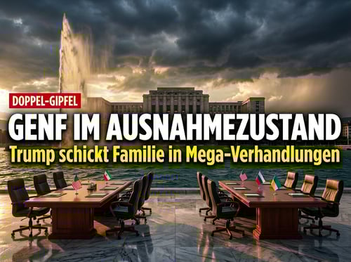Genf wird zum diplomatischen Brennpunkt: Trump schickt Schwiegersohn und Sondergesandten in Doppelverhandlungen