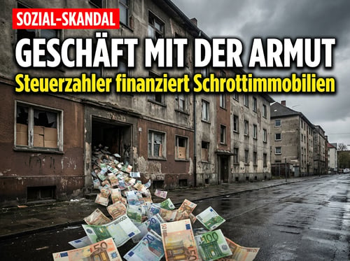 Geschäftsmodell Armut: Wie in Gelsenkirchen mit Schrottimmobilien und Sozialhilfe Kasse gemacht wird