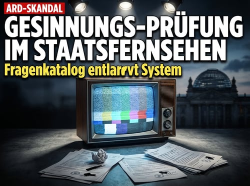 Gesinnungsprüfung im Staatsfernsehen: ARD-Sendung „Die 100" entlarvt sich selbst