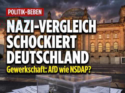 Gewerkschaftsbund zieht Nazi-Vergleich: AfD-Wähler auf einer Stufe mit NSDAP-Anhängern?