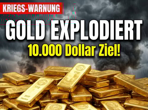 Gold auf dem Weg zu 10.000 Dollar: Finanzanalyst warnt vor Europas Kriegstreiberei