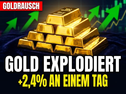 Gold explodiert um über 2 Prozent: Friedenshoffnungen im Nahen Osten lassen Dollar und Öl abstürzen