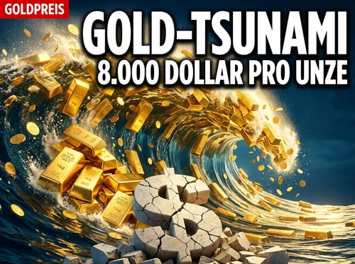 Gold-Tsunami voraus: Deutsche Bank sieht 8.000 Dollar pro Unze – Dollar-Hegemonie bröckelt