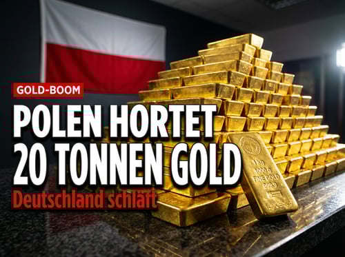 Goldfieber der Zentralbanken: Polen hortet massiv Edelmetall – ein Signal, das Deutschland ignoriert