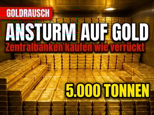 Goldmarkt im Ausnahmezustand: Zentralbanken und Anleger reißen sich um das Edelmetall