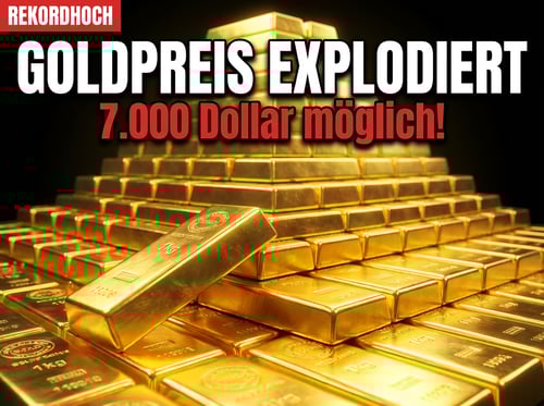 Goldpreis durchbricht alle Rekorde: Experten sehen 7.000 Dollar als realistisches Ziel