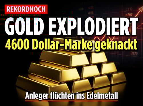 Goldpreis durchbricht alle Schranken: Politisches Chaos treibt Anleger in den sicheren Hafen