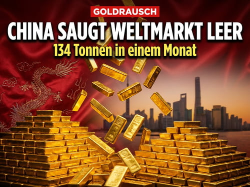 Goldrausch im Reich der Mitte: China saugt den Weltmarkt leer