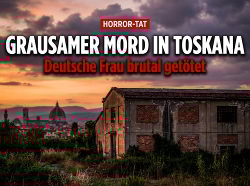 Grausamer Mord nahe Florenz: Deutsche Frau von Nordafrikaner enthauptet und zerstückelt