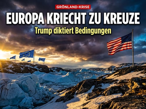 Grönland-Krise: Europa kriecht vor Trump zu Kreuze