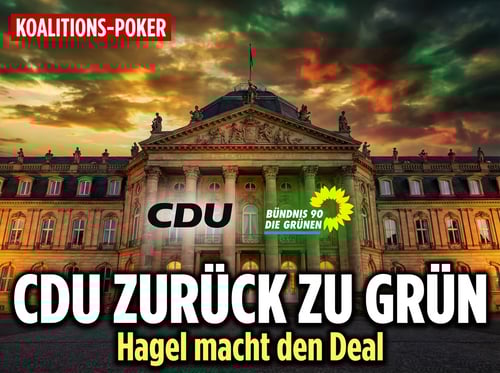 Grün-Schwarz 2.0: Hagels CDU kriecht zurück zu den Grünen – und nennt es „Zukunft"