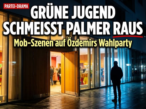 Grüne Jugend mobbt Boris Palmer von Özdemirs Wahlparty – ein Lehrstück über grüne „Toleranz"