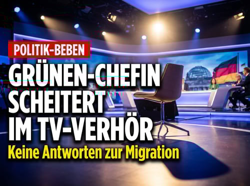 Grünen-Chefin Brantner scheitert im TV-Kreuzverhör – und offenbart das Dilemma ihrer Partei
