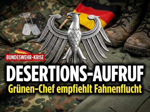 Grüner Parteichef ruft zur Fahnenflucht auf: Banaszaks gefährliches Spiel mit der Bundeswehr
