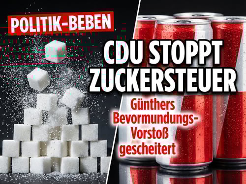 Günthers Zuckersteuer-Vorstoß krachend gescheitert: CDU-Parteitag erteilt grüner Bevormundung eine Abfuhr