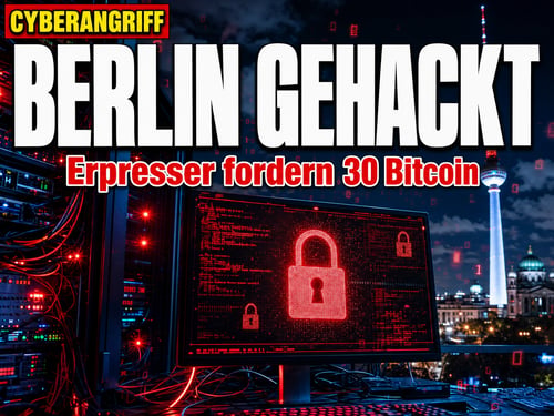 Hauptstadt gehackt: Erpresser fordern 30 Bitcoin von Berlin
