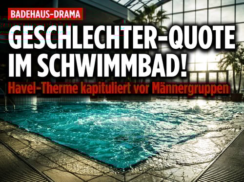 Havel-Therme kapituliert vor Männergruppen: Wenn Schwimmbäder zur Gefahrenzone werden