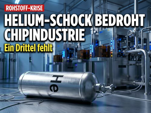 Helium-Krise: Wie ein unscheinbares Edelgas die Weltwirtschaft in die Knie zwingen könnte