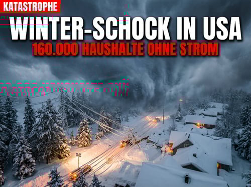 Historischer Wintersturm legt Amerika lahm: Trump ruft Katastrophenfall aus