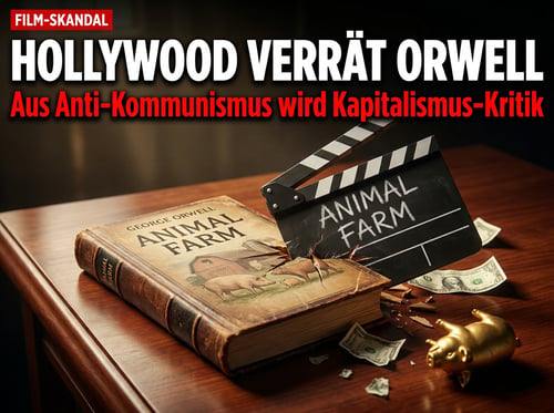 Hollywoods Verrat an Orwell: Wie aus „Animal Farm" eine Anti-Kapitalismus-Propaganda wurde