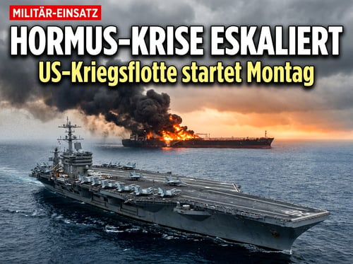 Hormus-Krise eskaliert: Trump schickt Kriegsflotte – während Tanker unter Beschuss gerät