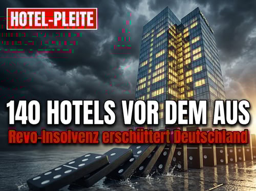Hotelkrise eskaliert: Revo Hospitality reißt 140 Hotels mit in die Insolvenz