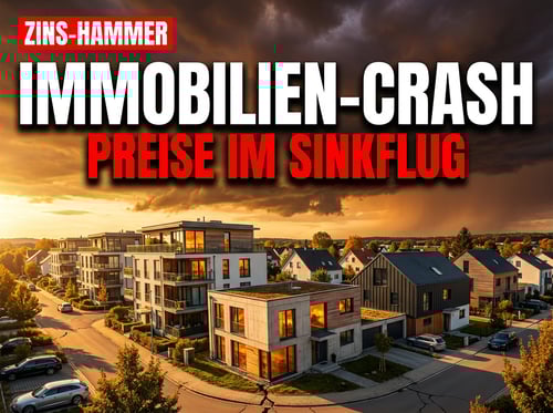 Immobilienmarkt unter Druck: Preise sinken zum zweiten Mal in Folge – und das dicke Ende kommt erst noch