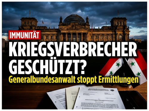 Immunität schützt Islamisten-Führer: Generalbundesanwalt verweigert Ermittlungen gegen Syriens neuen Machthaber