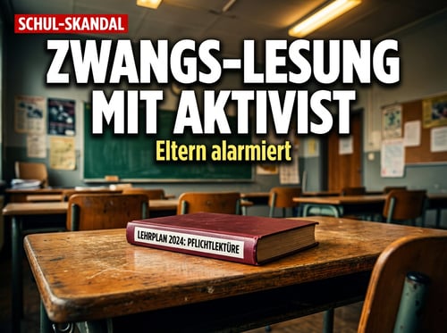 Indoktrination im Klassenzimmer: Niedersächsische Schulen zwingen Schüler zu Lesung mit linkem Aktivisten