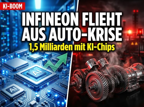 Infineon setzt auf KI-Boom: Deutscher Chipriese flüchtet aus dem Automobildesaster