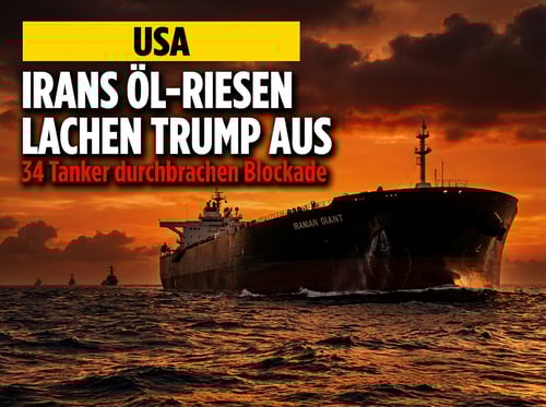 Irans Öl-Flotte tanzt den USA auf der Nase herum – Trumps Blockade wird zur Farce