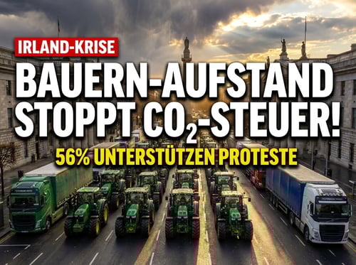 Irland in Aufruhr: Wenn das Volk die CO₂-Ideologie nicht mehr schluckt