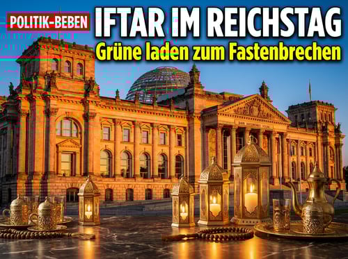 Islamisches Fastenbrechen im Bundestag: Grüne machen den Reichstag zur Iftar-Kulisse